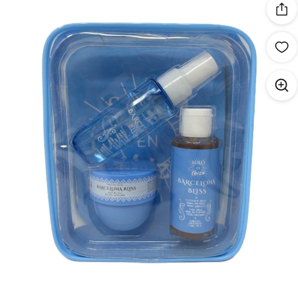 Solo en Ibiza Barcelona Bliss Gift Set-NIB